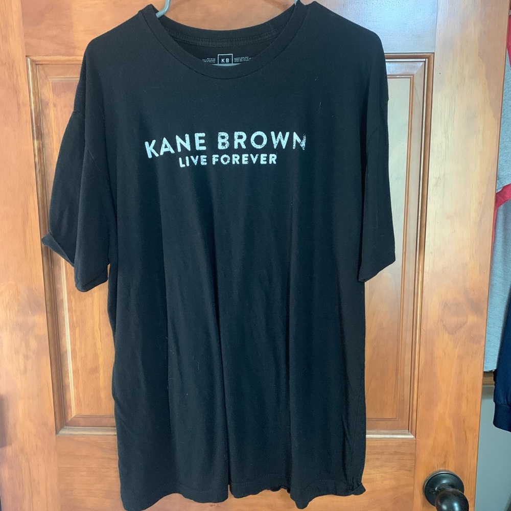 Kane Brown concert shirt.